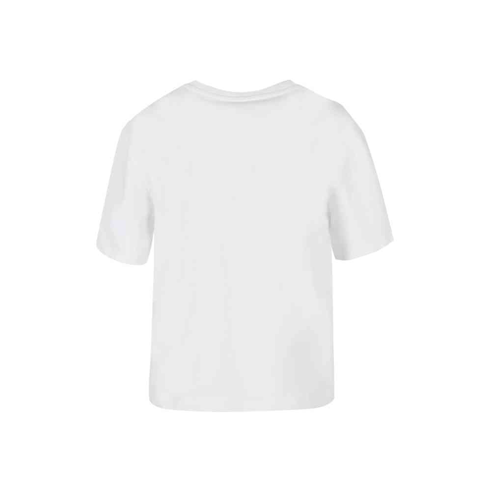 Miss Tee - Cute As Hell Dames T-shirt - Wit